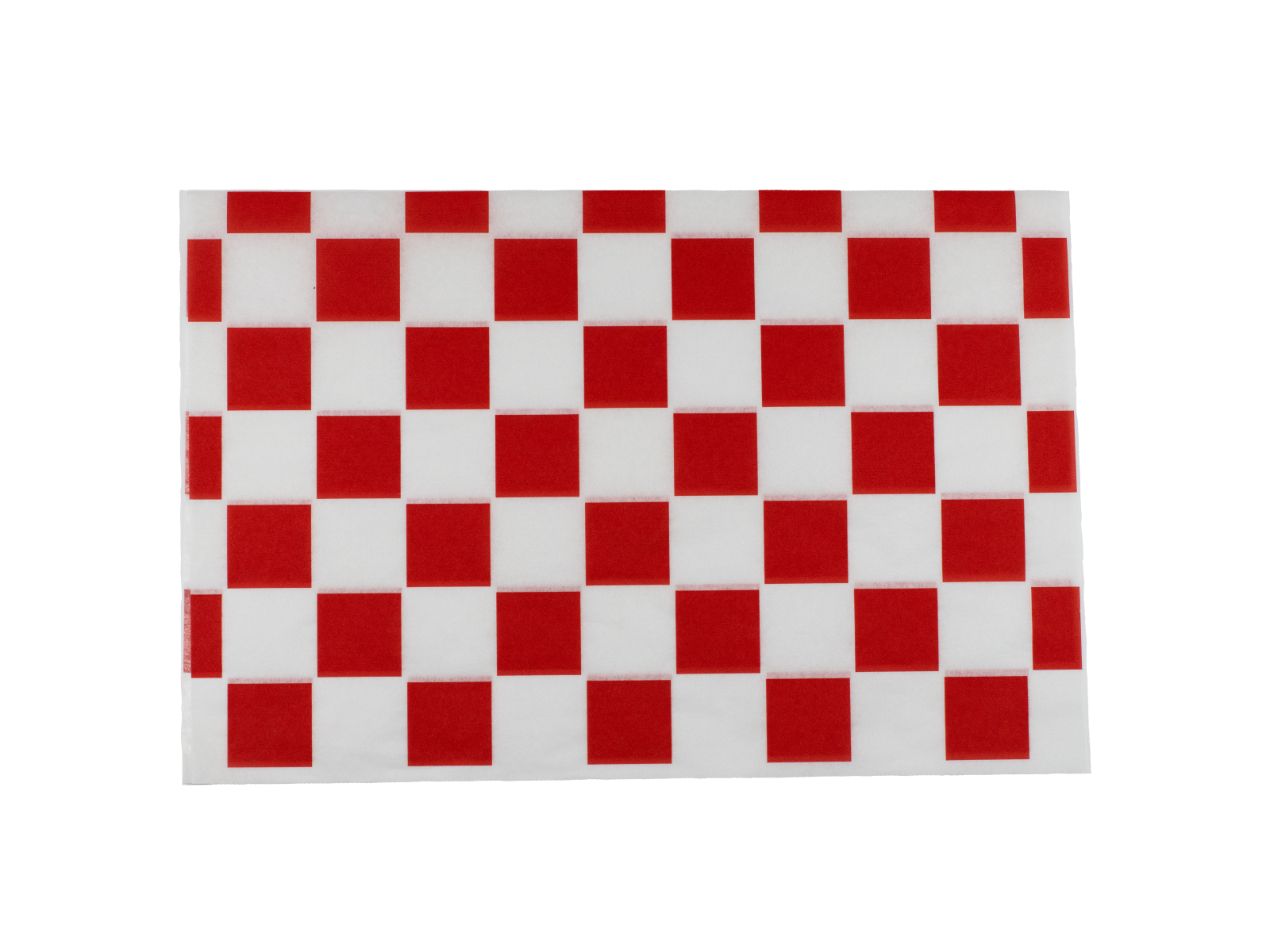Papier szachownica czerwona 400x300
